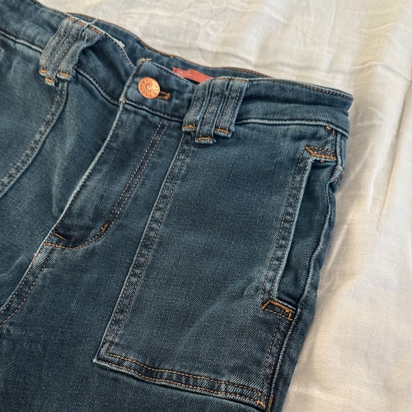 Anthropologie - Pilcro High Rise Dark Blue Jeans - Picture 9 of 12
